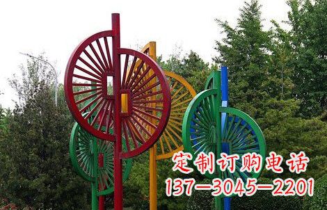 绵阳不锈钢风车雕塑——动态美的艺术结晶