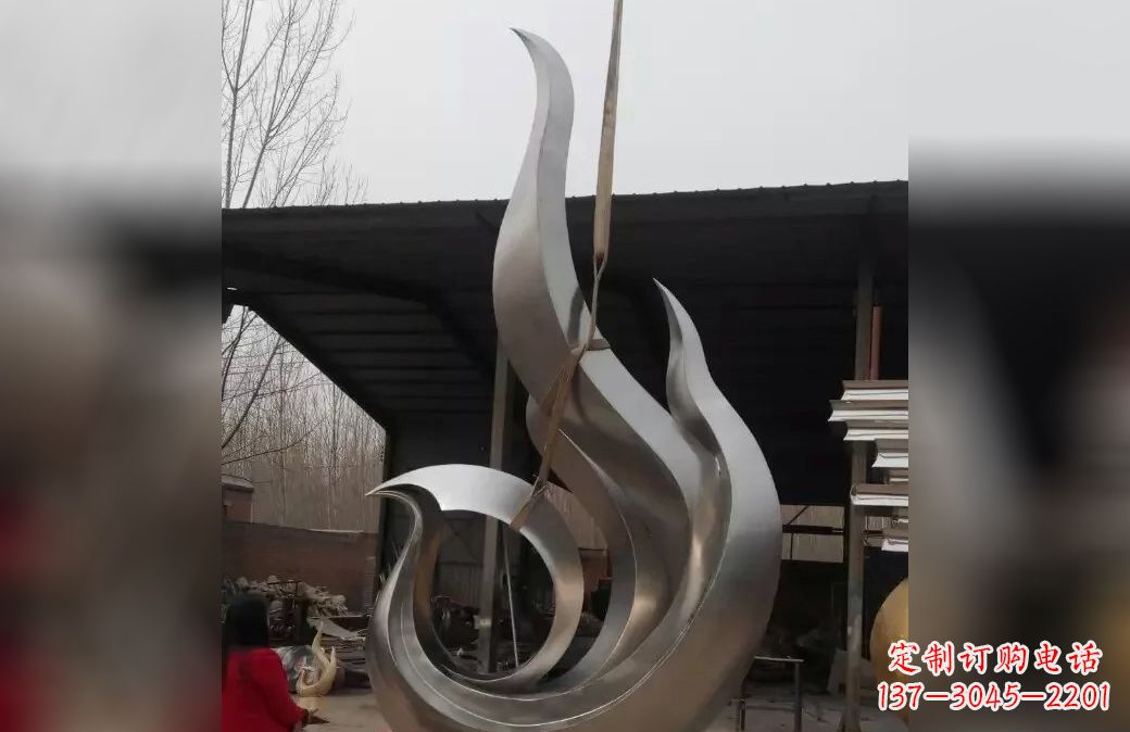 绵阳精美不锈钢凤凰雕塑