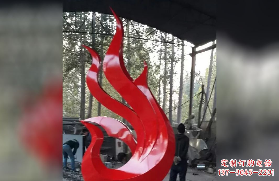 绵阳不锈钢凤凰雕塑美轮美奂