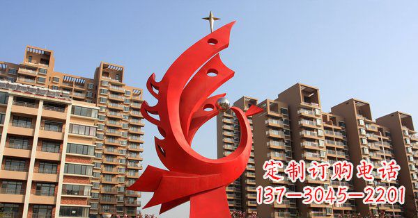 绵阳凤凰灿烂的不锈钢雕塑