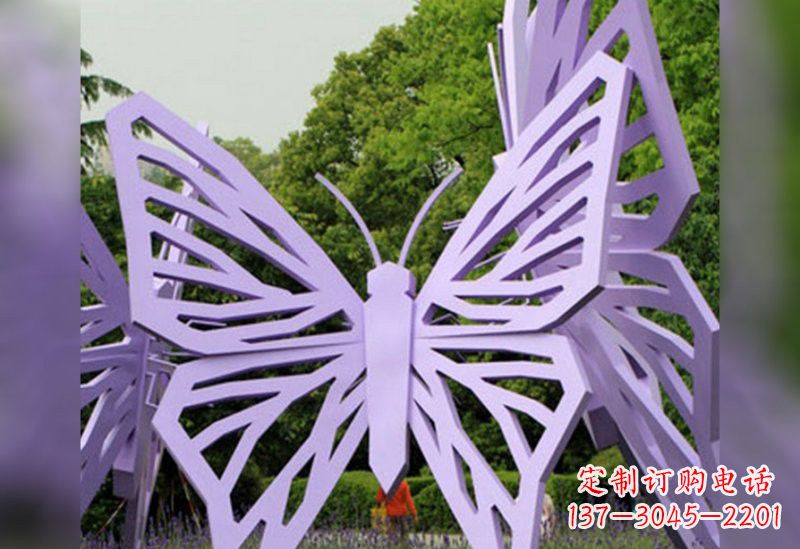 绵阳不锈钢蝴蝶雕塑美丽永恒