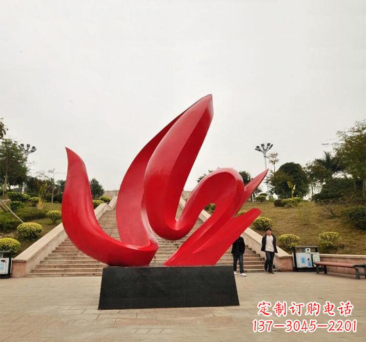绵阳不锈钢火苗雕塑艺术之灵感