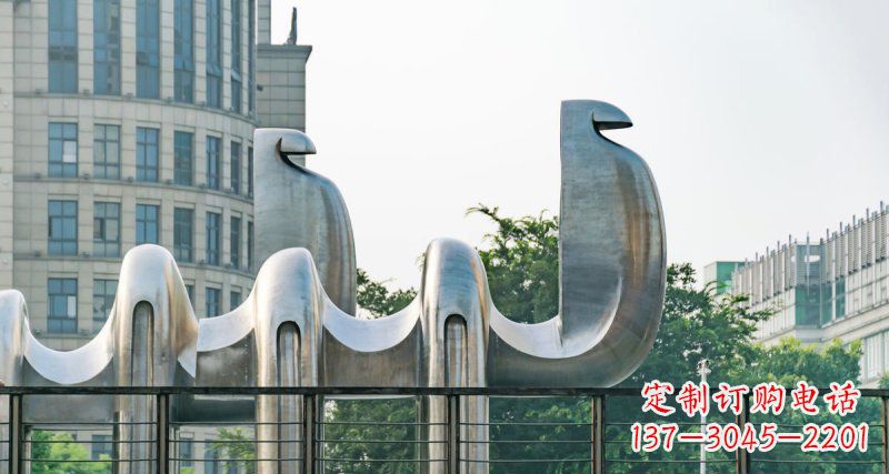 绵阳不锈钢骆驼给街边带来美丽