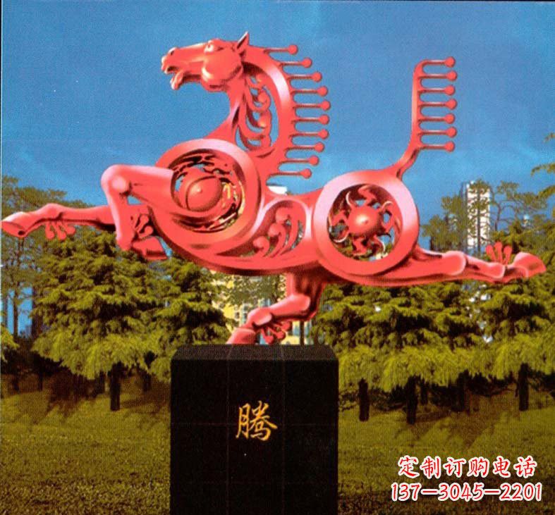 绵阳精美不锈钢马雕塑