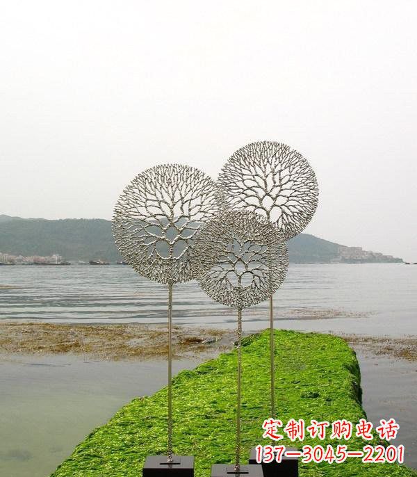 绵阳不锈钢蒲公英雕塑抽象美的象征