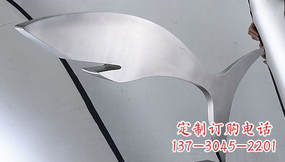 绵阳不锈钢鲨鱼雕塑艺术精品