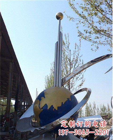绵阳精致的不锈钢地球雕塑