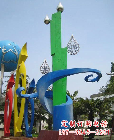 绵阳不锈钢水滴雕塑非凡的艺术美学