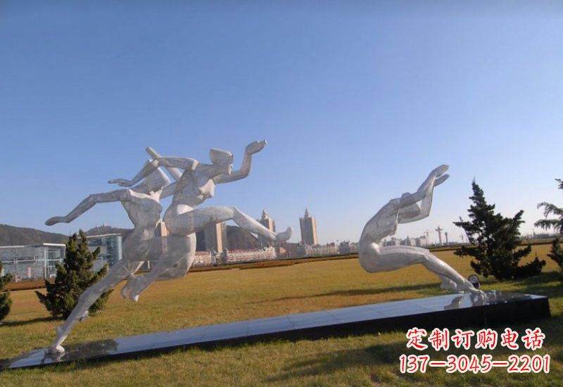 绵阳不锈钢运动员雕塑