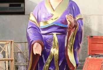 绵阳玻璃钢宗教庙宇彩绘八仙神像