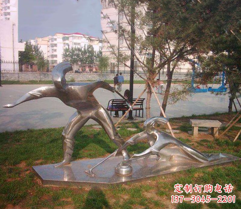 绵阳不锈钢创意冰壶雕塑大赛