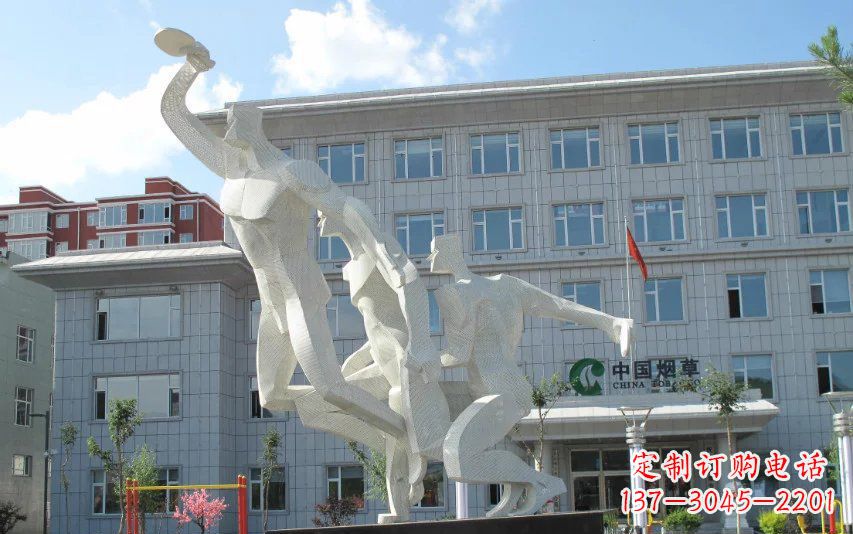 绵阳不锈钢乒乓球雕塑精美绝伦