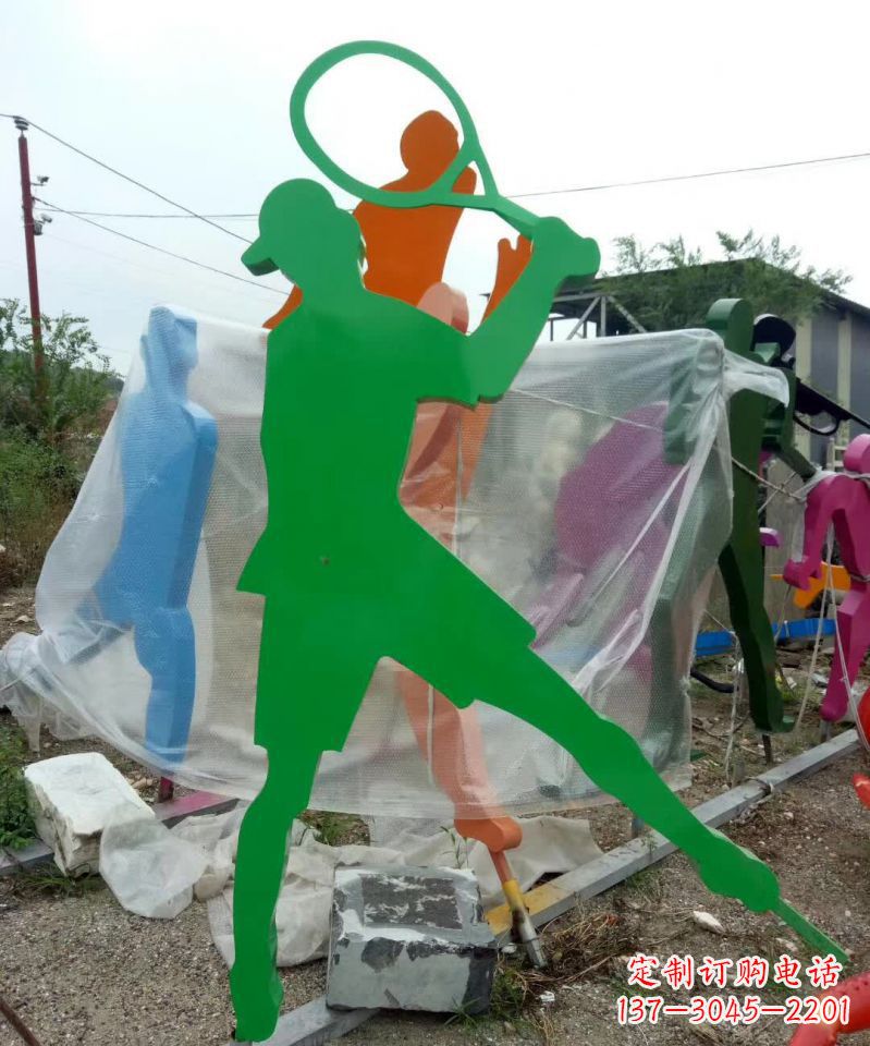 绵阳羽毛球雕塑不锈钢的艺术精灵