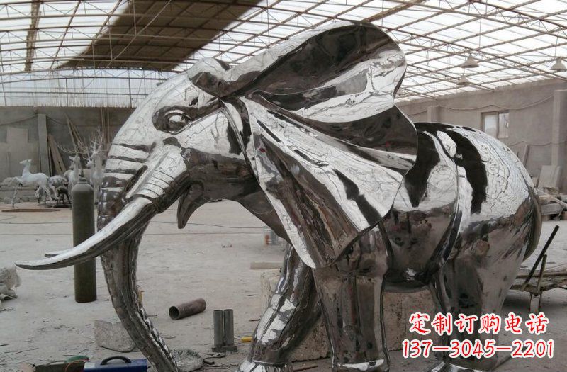 绵阳不锈钢大象传承与美的结合