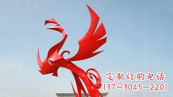 绵阳不锈钢凤凰雕塑