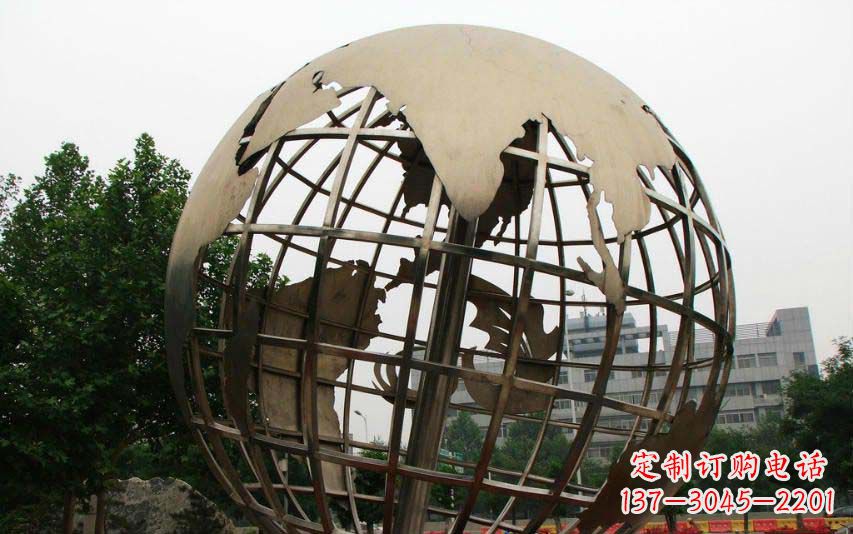 绵阳不锈钢地球雕塑精彩的艺术景观