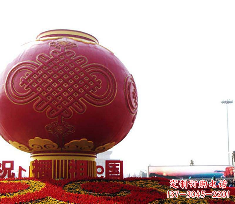 绵阳不锈钢灯笼雕塑精致与美感的完美结合
