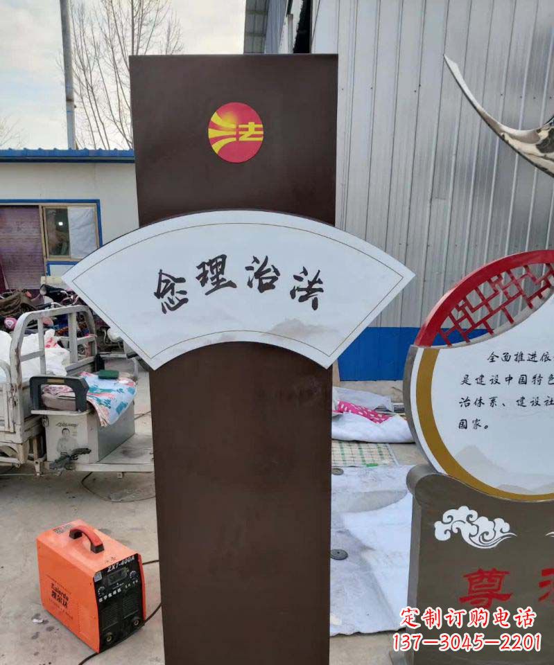 绵阳不锈钢标牌雕塑美丽耐用的艺术品