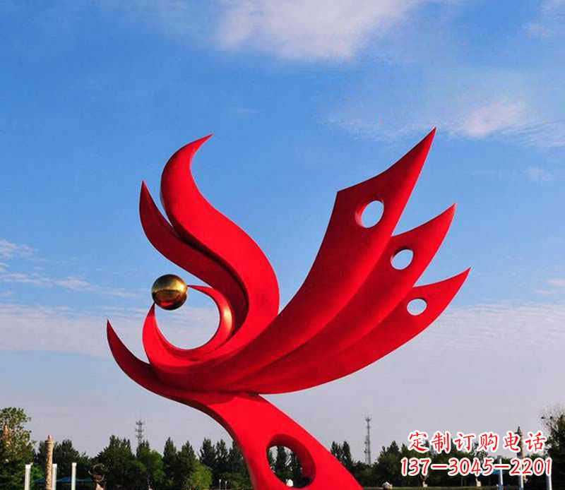 绵阳不锈钢凤凰灵动传神