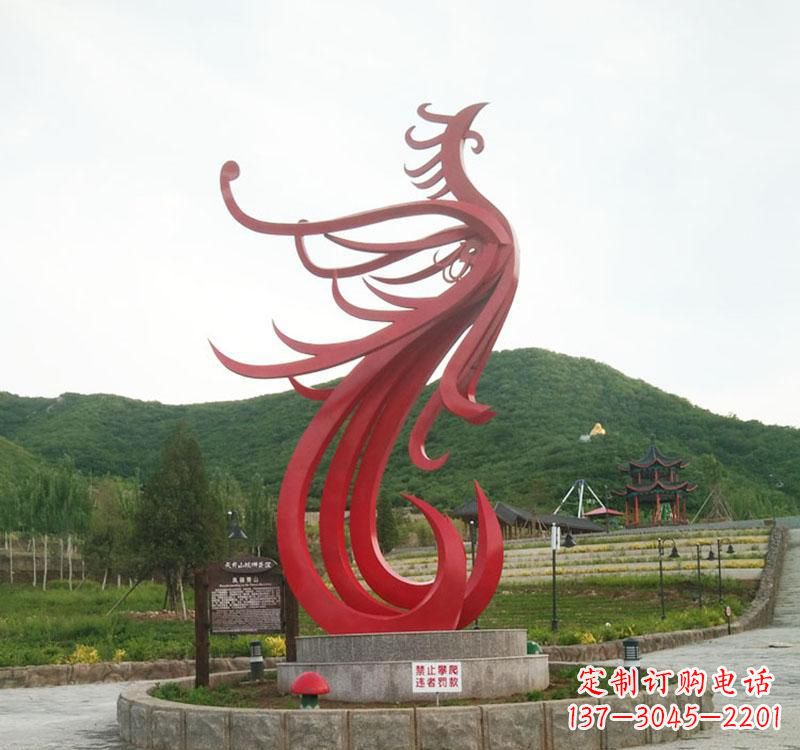 绵阳不锈钢凤凰展现古老文明的传承