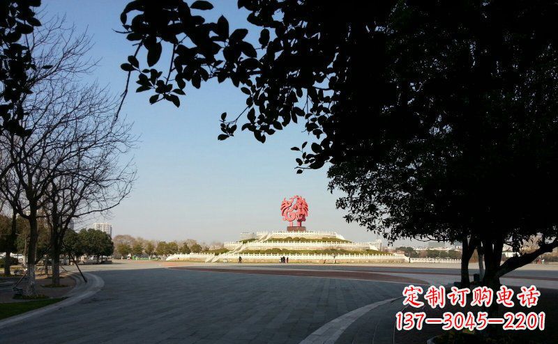 绵阳不锈钢凤凰雕塑——展现传统文化之美