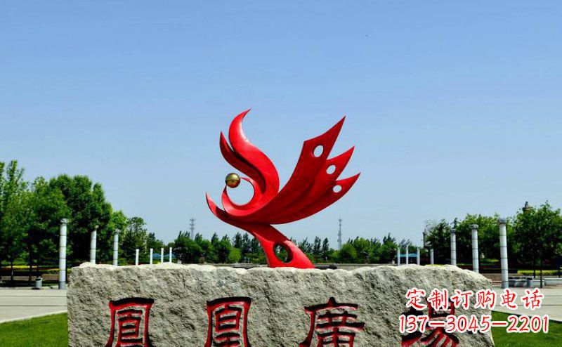 绵阳凤凰雕塑传承古典美感