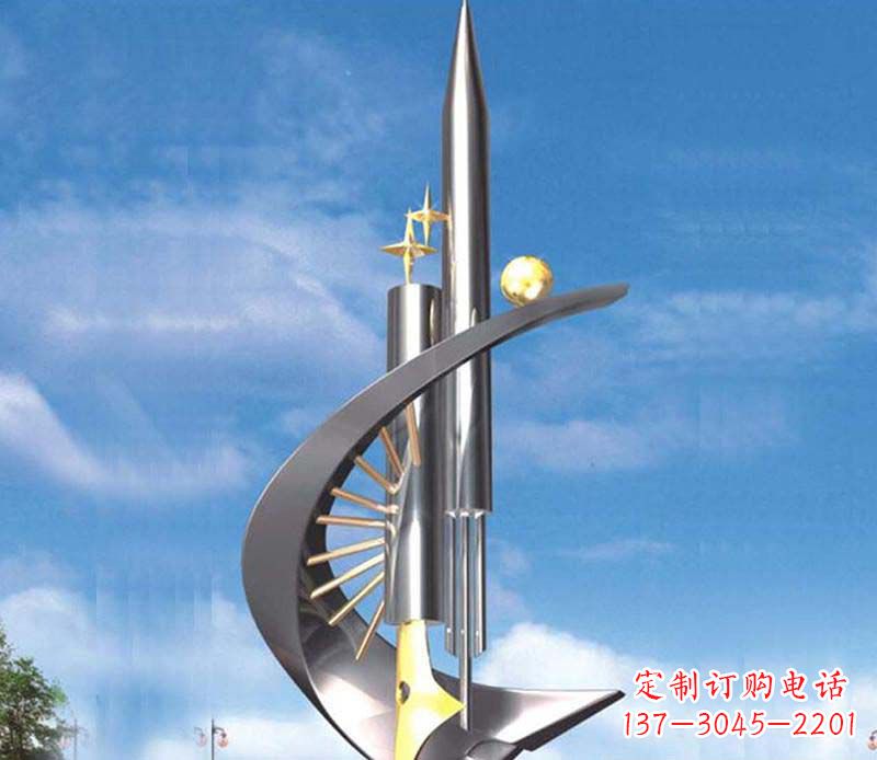 绵阳不锈钢笔雕塑艺术与精美的完美结合