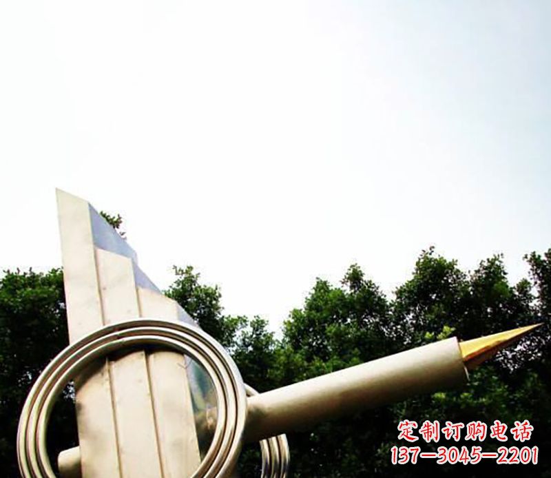 绵阳不锈钢钢笔雕塑把简单的钢笔变成艺术品