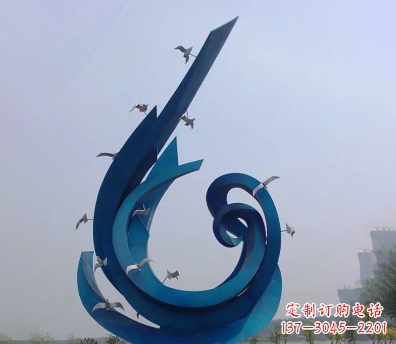绵阳不锈钢鸽子雕塑雕刻着永恒与美丽