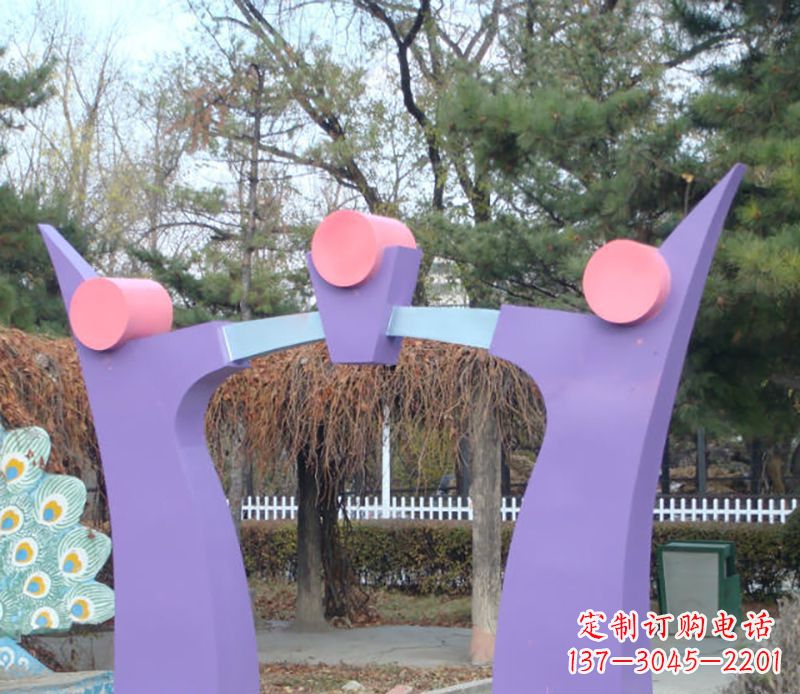 绵阳不锈钢拱门雕塑精美艺术品