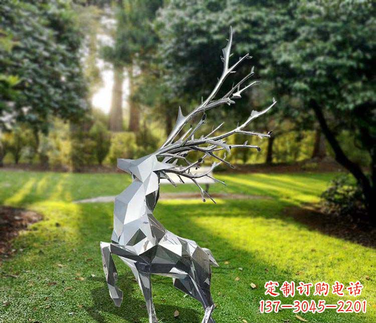 绵阳不锈钢动物雕塑美丽且耐久
