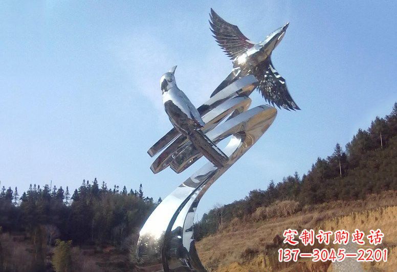 绵阳不锈钢动物雕塑艺术与自然的完美结合
