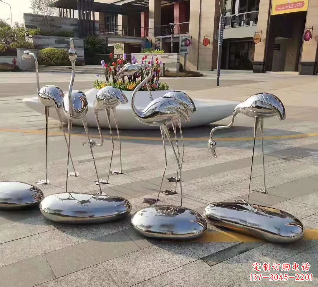 绵阳鹅卵石雕塑不锈钢公园的美丽礼物