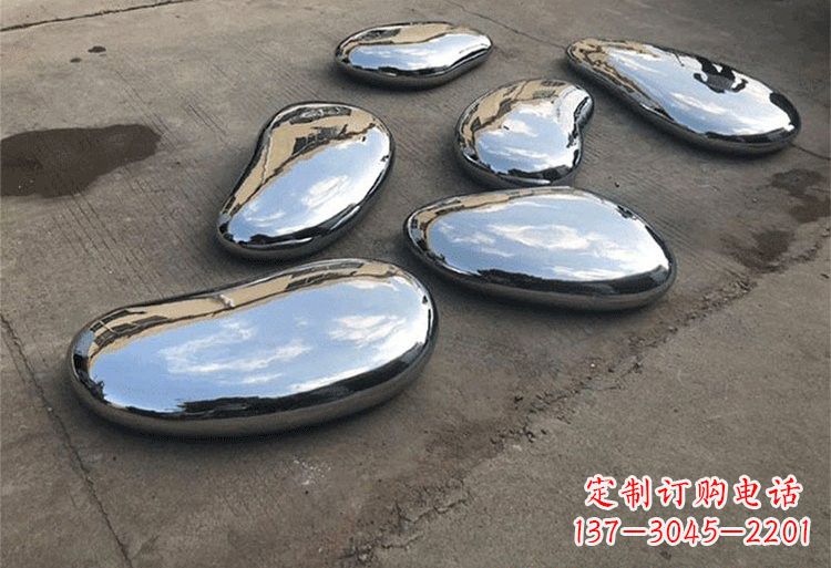 绵阳不锈钢水滴雕塑让公园更加美丽