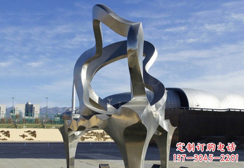 绵阳不锈钢钢琴雕塑传递音乐之美