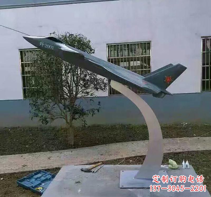 绵阳不锈钢飞机雕塑——极致精美的艺术品