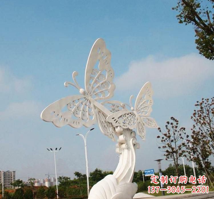 绵阳不锈钢蝴蝶雕塑