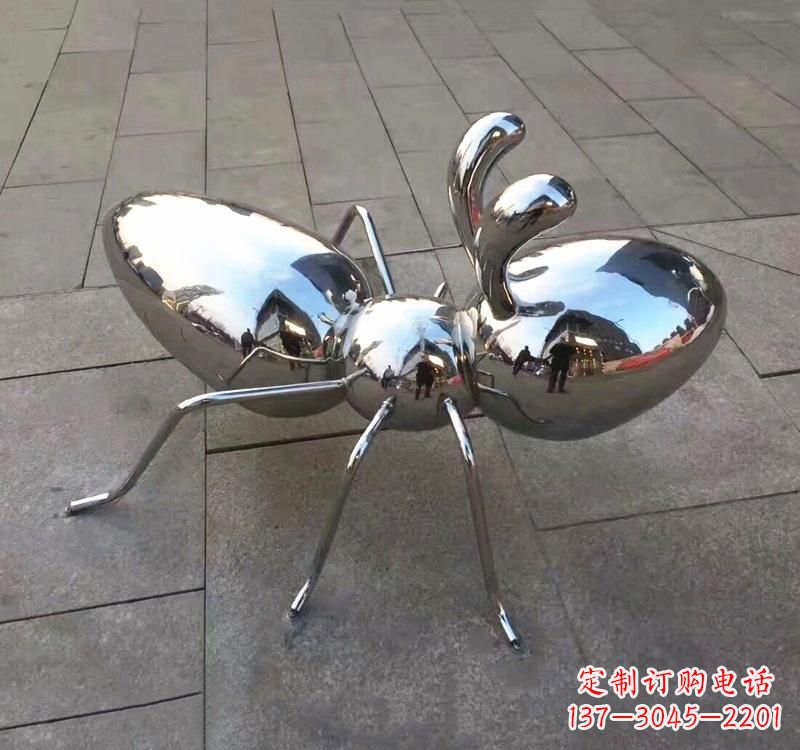 绵阳不锈钢蚂蚁雕塑——缩小世界的小工匠