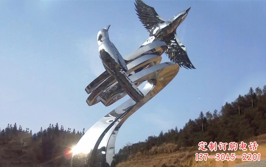 绵阳不锈钢动物雕塑——美化城市环境