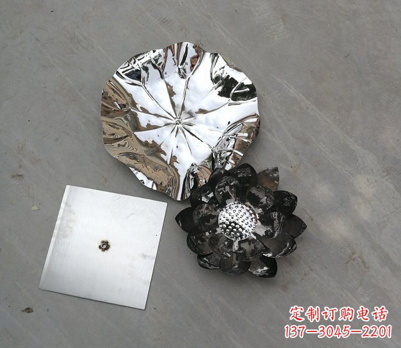绵阳不锈钢荷叶雕塑传承传统文化
