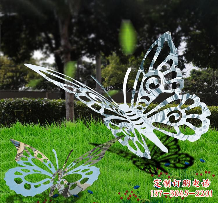 绵阳不锈钢蝴蝶雕塑艺术的美丽诠释