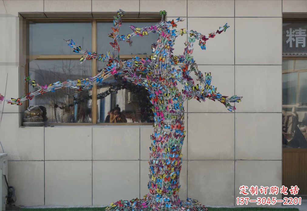 绵阳不锈钢蝴蝶雕塑精美绝伦