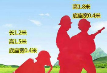 绵阳表彰消防英雄——不锈钢消防员人物雕塑