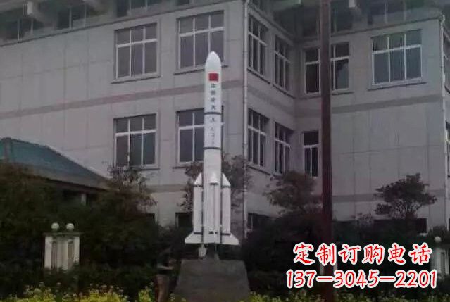 绵阳不锈钢火箭雕塑给城市带来无限美