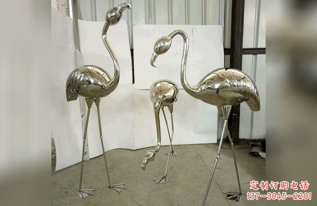 绵阳不锈钢火烈鸟——雕塑之美