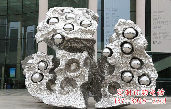 绵阳不锈钢莲蓬雕塑——传承古老文化的艺术瑰宝