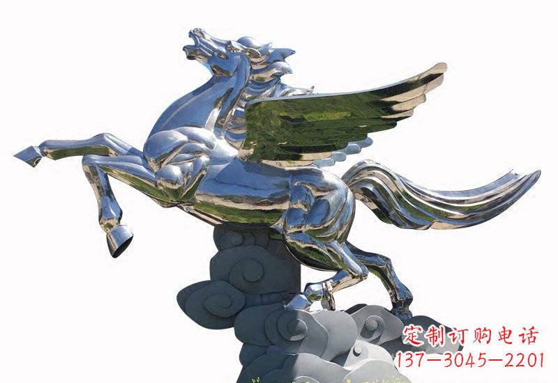 绵阳不锈钢马雕塑把美丽的艺术带入家庭