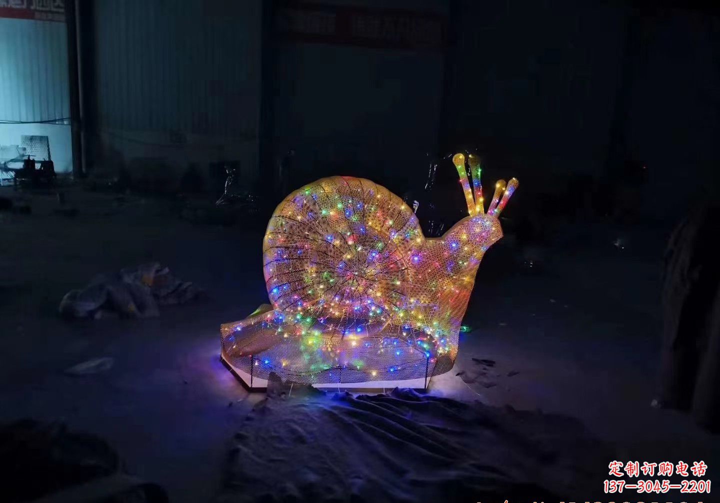 绵阳不锈钢镂空蜗牛雕塑精致美观的艺术品