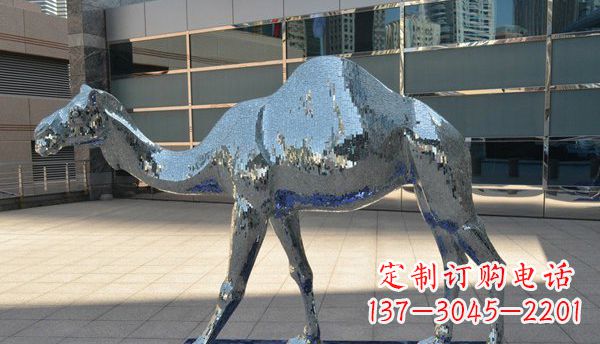 绵阳不锈钢骆驼雕塑一种充满浪漫情怀的艺术品