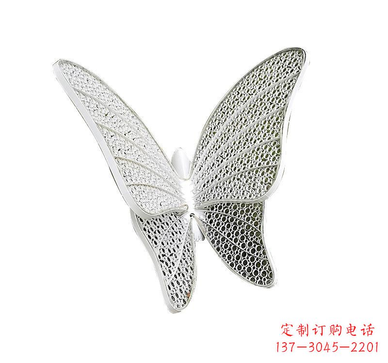 绵阳不锈钢绿地蝴蝶雕塑